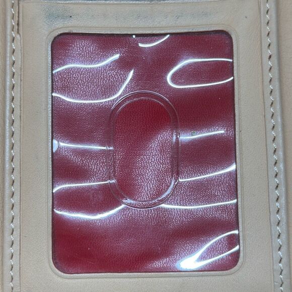 Dooney Bourke Dillen Black Leather Checkbook Clutch Large Wallet Vintage Retro - Picture 9 of 11